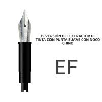 HongDian No.35 Unidad De Nabo De Pluma Fuente Para Escritura Caligráfica Versión Convertidor/Pistón Nib Suave EF/F/M OEM Reemplazo - details 5