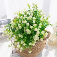 Flor Artificial De Eucalipto En Plástico Para Decoración De Bodas Y Festivales Uso En Vaso De Escritorio O Pared Sin Mantenimiento - details 6
