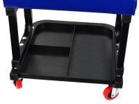 TABURETE SILLA TALLER MECANICO CON 4 RUEDAS CON BANDEJA HERRAMIENTAS - details 4