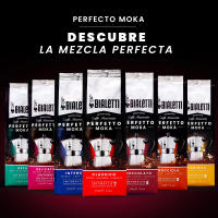 Bialetti Café Molido Italiano - Perfetto Moka: Clásico, Intenso, Vainilla, Avellana, Chocolate, Descafeinado y Delicato -  6 paquetes de 250 gr cada uno (1,5 kg)  Café de alta calidad - details 0