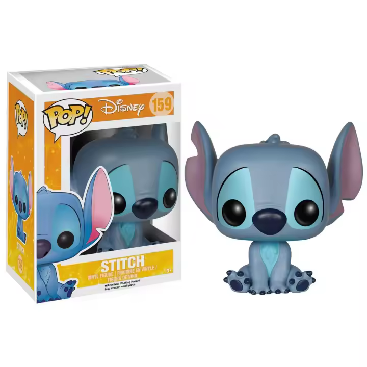 Funko Stitch seated Lilo y Stitch Funko 159 Disney  Funko Pop figura - 1
