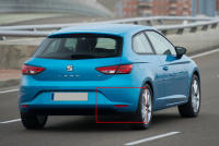 Reflector De Parachoques Trasero Derecho Para Seat Leon Hatchback 2013-2016 Pieza De Repuesto De Alta Calidad No Incluye Luz - details 4