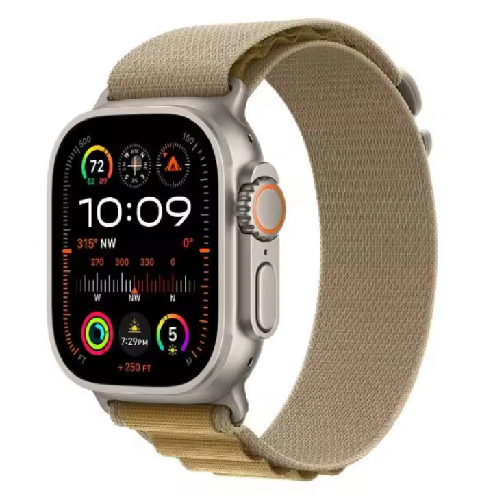 Apple Watch Ultra 2 (GPS+Celular) Anillo de Canela de Titanio Natural y Calcio de 49 mm - Talla L - 1