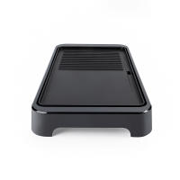 Plancha eléctrica OstarkDom 2000W con termostato ajustable, placas de parrillada asador electrica antiadherentes de doble cara y bandeja de goteo de aceite 57x30x7cm - details 3