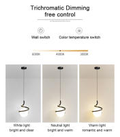 Lámpara Colgante Nórdica LED Para Iluminación Interior De Sala De Estar Dormitorio Cocina Comedor Decoración Del Hogar Luz Colgante - details 2