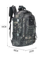 Mochila Militar 45L de Asalto Unisex Camuflaje - Ideal para Moto, Senderismo, Acampada,  Crossfit, Caza y Aire Libre. - details 3