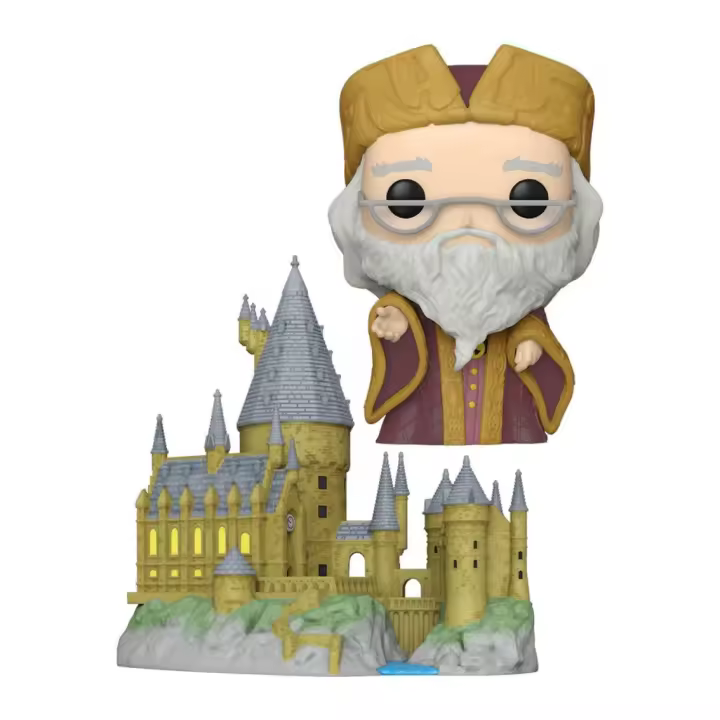 Funko pop town harry potter aniversario dumbledore con hogwarts 57369 - 1