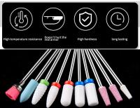 Kit De 30 Piezas En Caja De Brocas Para Uñas Con Diamante Cerámica Y Carburo De Tungsteno Herramientas De Manicura Para Eliminar Acrílico Y Gel De Uñas - details 1