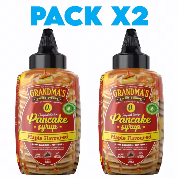 PACK 2 SIROPE PANCAKE 0% (2X290ML) - Max protein - 1
