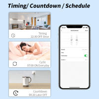 Enchufe Inteligente WiFi Tuya 16A 20A EU Con Función De Programación Y Control De Voz Compatible Con Alexa Y Google Assistant - details 3