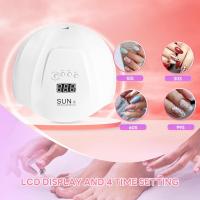 YIKOOLIN Lámpara LED UV Para Uñas 54W Con 36 Lámparas Secado Rápido Para Pintura De Uñas Y Gel Con 4 Opciones De Tiempo Para Arte De Uñas DIY - details 1