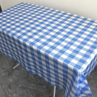 Mantel Desechable a Cuadros Rojo Y Negro Para Bodas Cumpleaños Y Fiestas Interior Y Exterior Picnic Resistente Al Agua De Plástico - details 10