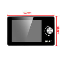 Adaptador De Antena DAB Radio 2.8 Pulgadas Pantalla Digital Transmisor FM BT SD TF MP3 Para Carro Adaptador De Señal De Grabación In-Dash - details 9