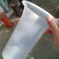 Maceta transparente de 5 pulgadas y 8 piezas para flores, maceta de orquídeas de plástico con agujeros, para plantas altas, decoración del hogar y tienda de flores - details 5