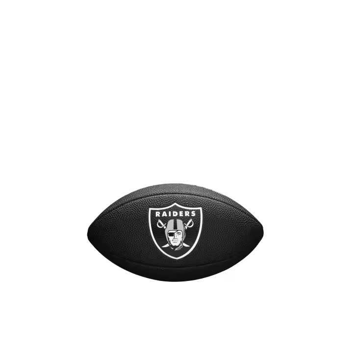 Balón Fútbol Americano Wilson Mini NFL Team Soft Touch Las Vegas Raiders - 1