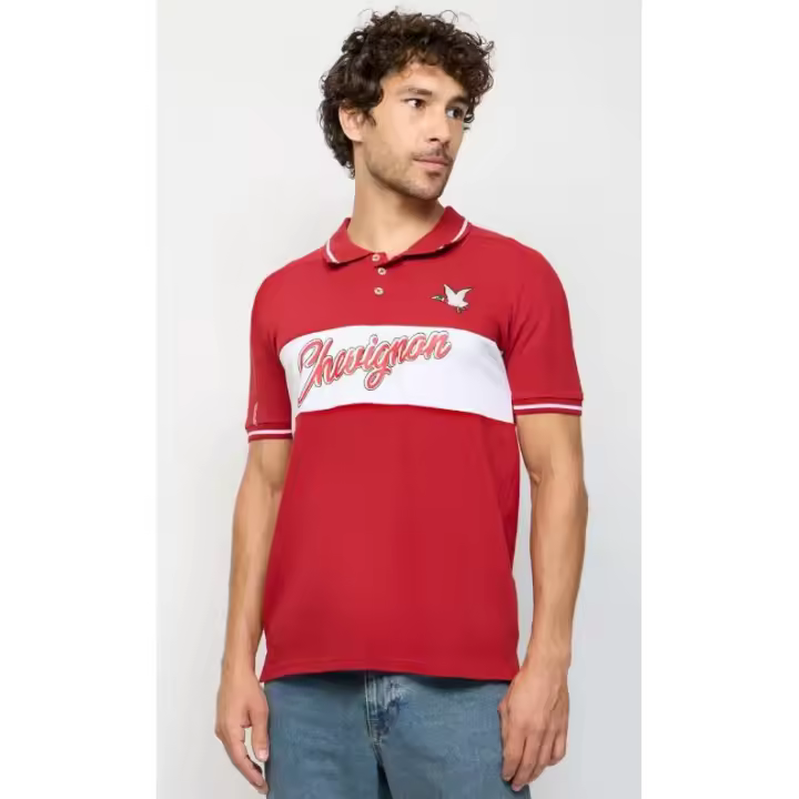 POLO CHEVIGNON TOGS UNLIMITED. MANGA CORTA. PARA HOMBRE. ESTILO RETRO/ VINTAGE - 1
