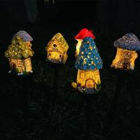 Lámpara De Jardín Solar Para Casa De Hadas Luz LED Impermeable Decoración Exterior Con Diseño Moderno Y Miniatura - details 13