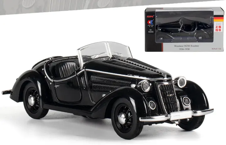 Modelo De Coche De Aleación WANDERER W25KROADSTER 1:32 Con Sonido Y Luz Vehículo De Retroceso Juguete De Decoración Para Niños - 1