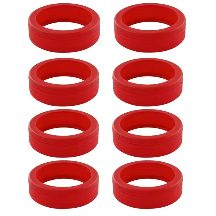  Protección Para Ruedas De Maleta De Silicona 4/8PCS/Set Reducción Silenciosa De Ruido Protección De Desgaste Para Ruedas De Maleta Cubierta Para Ruedas De Equipaje - 1