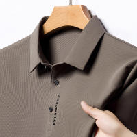 Camisa Polo Para Hombre Verano 2024 Casual Color Sólido Manga Corta Cómoda Y Fresca Moda Casual Antigüedad: Nueva - details 8