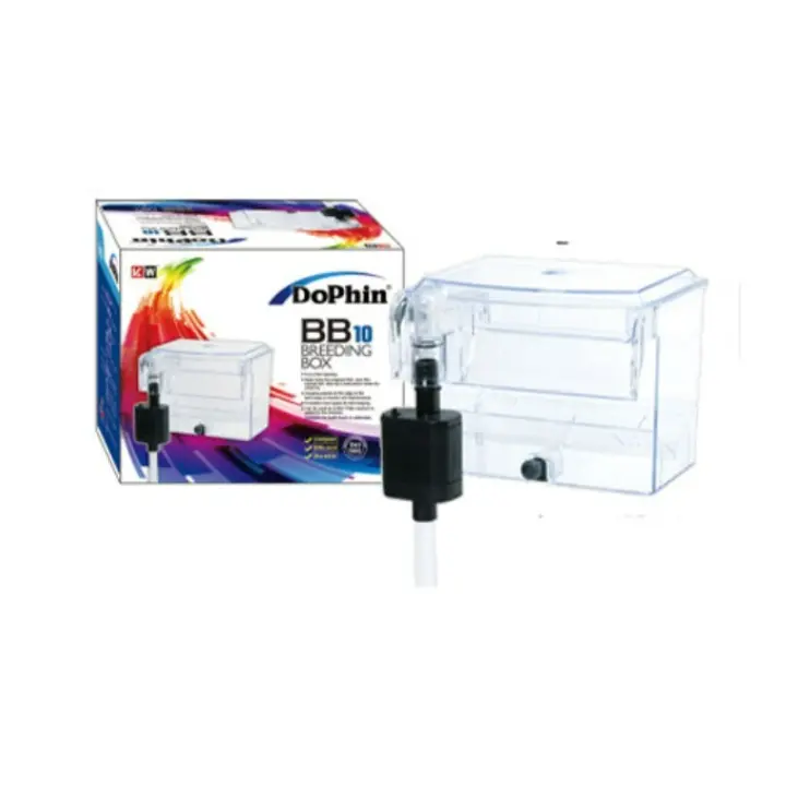 Caja De Cría Para Acuario Dophin Con Bomba De Agua BB-10 Material Plástico Tipo De Pez Origen China Continentales - 1