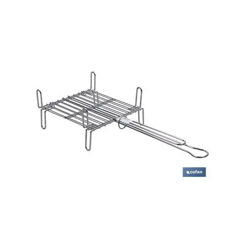 Cofan Parrilla Doble Inox 450x450mm - Accesorios para Barbacoas - 1
