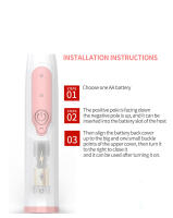 Cepillo De Dientes Eléctrico Sonic Jian Para Hombres Y Mujeres Adultos Cepillo De Pelo Suave IPX6 Impermeable No Recargable - details 7