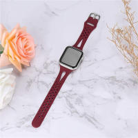 Correa De Silicona Delgada Para Apple Watch Compatible Con Modelos 6 7 8 9 10 Ultra Ancho De 40mm 46mm 44mm 41mm 45mm 49mm Accesorio Deportivo Para Hombres Y Mujeres - details 12