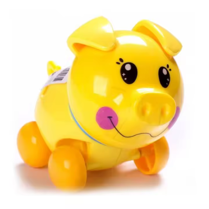 Panritos Cerdito a Cuerda Divertido Movimiento de Cabeza - 1