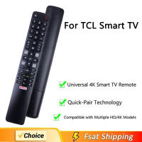 Control Remoto Universal Para TCL TV 4K LCD LED Con Botón NETFLIX Repuesto Compatible Con Smart TV RC802N - details 0