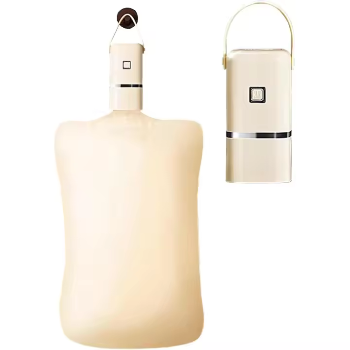 Mini secadora de ropa, secadora de ropa portátil plegable, secadora eléctrica pequeña y compacta para ropa ligera, ropa interior, ropa de bebé y calcetines (Plus) - 1
