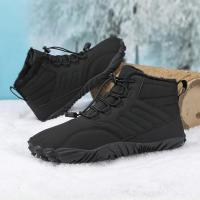 Botas De Invierno Cálidas Para Hombres Y Mujeres Zapatos Casuales De Peluche Algodón Para Trekk Ing Climbing Trabajo Bota De Tobillo Alto - details 2