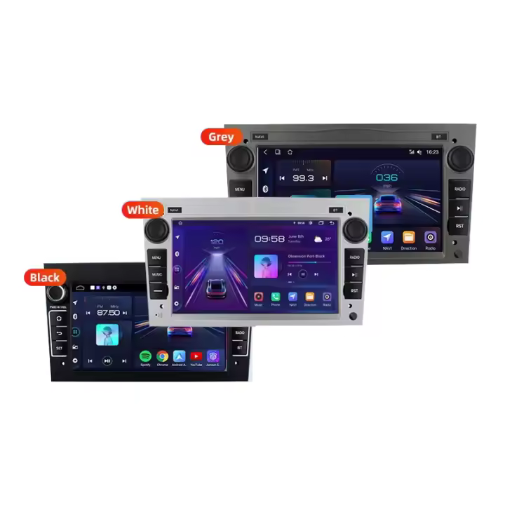 Junsun Android 13 inalámbrico CarPlay Android Auto Radio para Opel Astra H J Vectra Vauxhall Antara Zafira Corsa C D Vivaro Meriva Veda coche Multimedia navegación GPS autorradio - 1