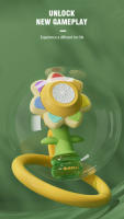 Máquina De Burbujas Automatica Con Luz Y Sonido En Forma De Girasol Juguete Para Hacer Burbujas Seguro Para Niñas Y Niños Juegos Al Aire Libre - details 5