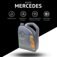 Aceite Mercedes 5W30 MB 229.51 5L- Aceite de coche 5W-30 - Aceite Mercedes de motor sintético de alta calidad para vehículos Mercedes-Benz C300 y otros modelos  - Lubricante premium con especificaciones MB 229.51 - details 0