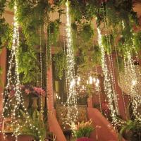 Luces LED Para Decoración Navideña Control Remoto USB 3/4/6M Guirnalda De Boda Luces De Tejado Luz De Bulbo Encantador Para Dormitorio - details 12