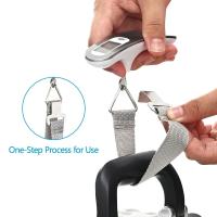Báscula Electrónica Portátil 50KG Mini Para Equipaje Fácil De Transportar Escala De Medición De Precisión Para Viajes - details 4