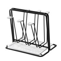 Organizador De Tazas Minimalista Soporte Para Vaso Durable Rack De Secado Para Taza De Té Accesorio De Cocina Metal - details 1