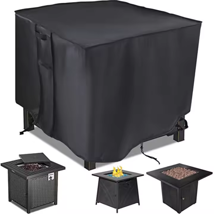 Funda para estufa de barbacoa, funda impermeable y protectora contra el sol para mesas y sillas, funda antipolvo para ventilación de manijas de muebles de exterior. - 1