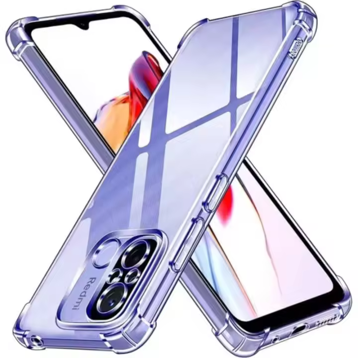 Funda Transparente De Silicona Para Xiaomi Redmi 10C 10A 9A 9C 12c Note 10 10S 11 11s 12s 12 pro 5G A1 A2 plus Antigolpes Resistentes Al Agua Y Arañazos Funda Completa Lavable - 1