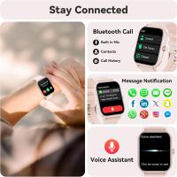 Reloj de 1,95 pulgadas para helbres y Mujeres with Bluetooth Llamadas, Banda de actividad with multideportive Mode with Monitor de frecuencia cardiaco, Sueño, Reloj inteligente resistant to Agua IP67 - details 1
