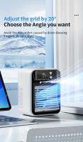 Ventilador Mini Acondicionado Recargable USB 2025 - Dispositivo Portátil de Enfriamiento para Escritorio con Batería de Litio, Carga Inalámbrica y USB, Ideal para Hogar, Oficina o Dormitorio, Capacidad de Batería: 3000mAh - details 11