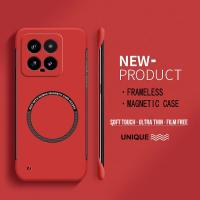 Funda De Teléfono Ultra Delgada Y Magnética Para Xiaomi 15 14/T Ultra 13 pro Magsafe PC Dura Sin Marco Anti- Huella Color Caramelo - details 9