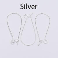 50pcs Gancho De Oreja Dorado Y Bronce Para Joyería DIY Accesorios De Enlaces De Joyería Herrajes De Pulsera De Metal De Aleación De Zinc - details 4