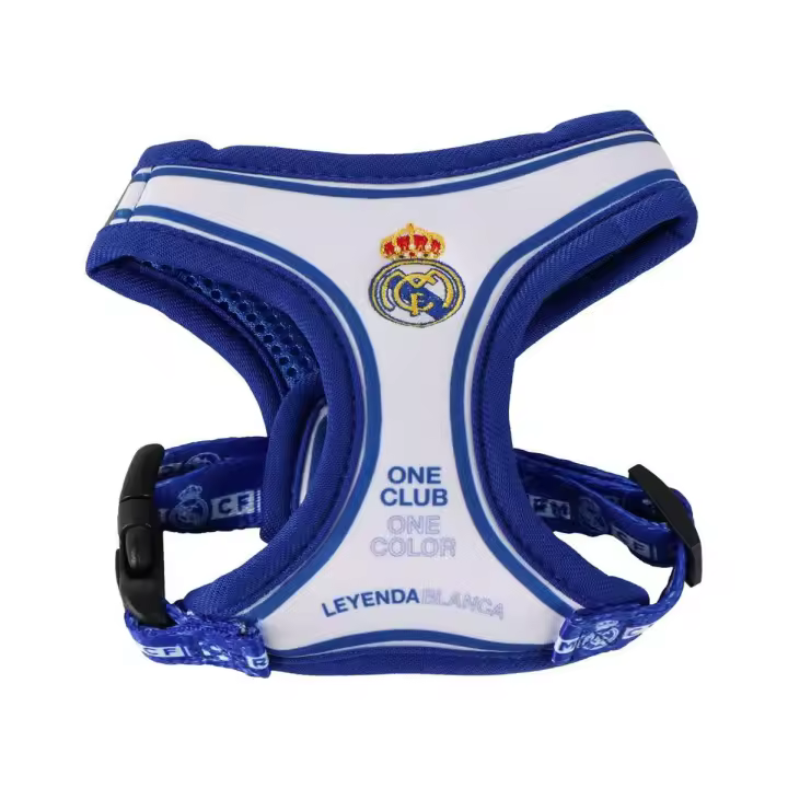 Arnés Ajustable para Perro Real Madrid C.F. Azul - Comodidad y Estilo para Tu Mascota - 1