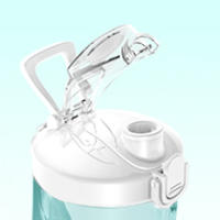 Cobocen Batidora Portátil,Mini Licuadora,Batidora Portátil Personal,Batidora de Batidos con 6 Cuchillas,Vaso Exprimidor de 600 ml Tapa Sport - details 6