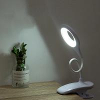 Lámpara De Lectura Recargable USB Con Clip Luz Nocturna Para La Habitación Ajustable Flexible Para Estudio Y Mesita De Noche - details 0