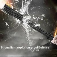Bate De Béisbol Para Auto-defensa Linterna Flashlight Con Mace Táctico Zoom Telescopio Luz De Seguridad Profesional Suministros De Defensa - details 13