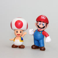 Figura De Acción Super Mario Bros 10-14CM PVC Muñecos Modelo Set Luigi Yoshi Donkey Kong Set De Mycena Para Regalos De Cumpleaños Para Niños - details 2
