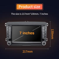 Radio De Coche 7 Pulgadas Para Volkswagen Skoda Seat Android 13.0 Multimedia Player 2Din Audio GPS Bluetooth FM RDS Para VW Golf Passat Polo - details 1